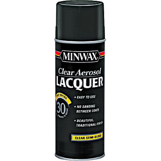 Minwax® 15205 Brushing Lacquer, 12 oz Container, Clear