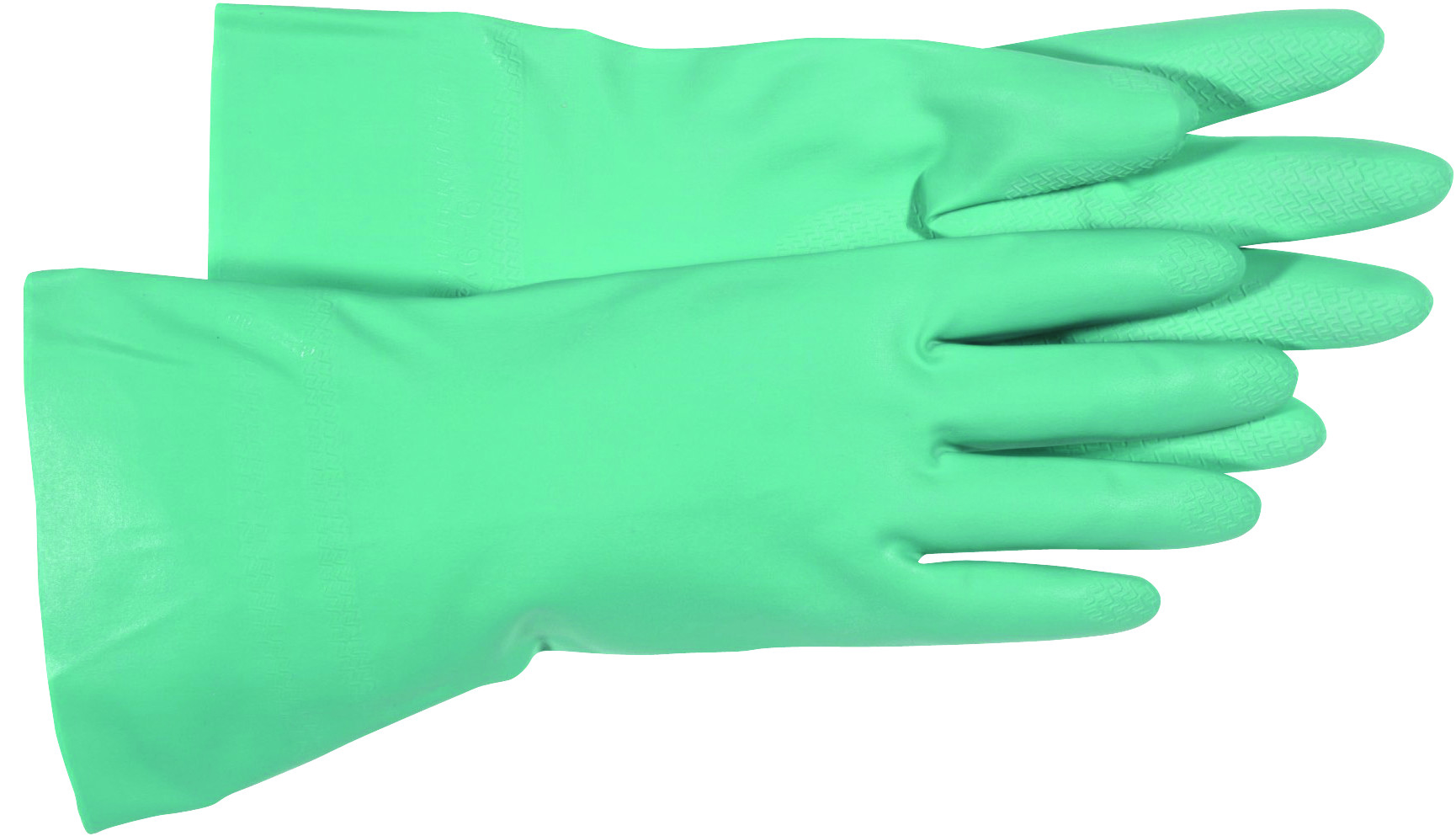 PIP® 118L Work Gloves, Large, Nitrile, Green, Gauntlet Cuff